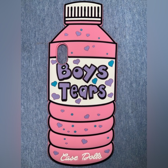 🎉HOST PICK🎉 Case Dolls ‘Boys Tears’ iPhone XS Max Bottle Case- *NEVER USED* - Picture 3 of 16